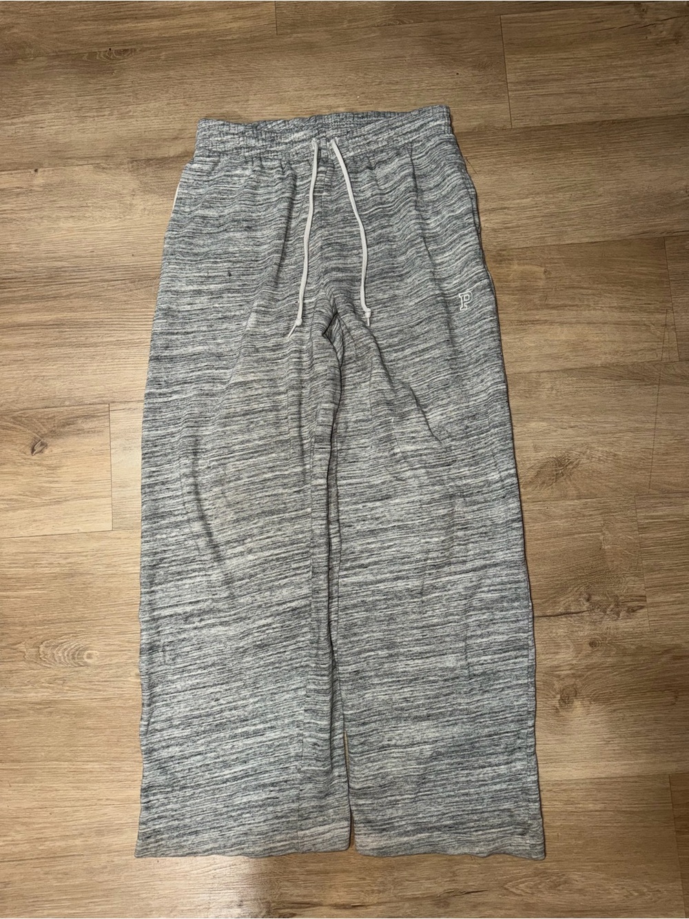 PINK Victoria's Secret Gray Wide Leg Lounge Pants